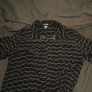 Barbed Wire Button Down XL